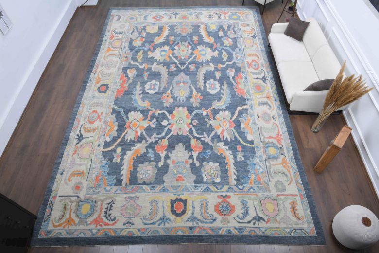 Arif - Vintage Extra Large Area Oushak Rug