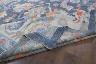 Arif - Vintage Extra Large Area Oushak Rug - Thumbnail