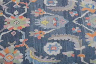 Arif - Vintage Extra Large Area Oushak Rug - Thumbnail