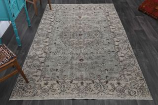 Turkish Anatolian Vintage Area Rug - Thumbnail