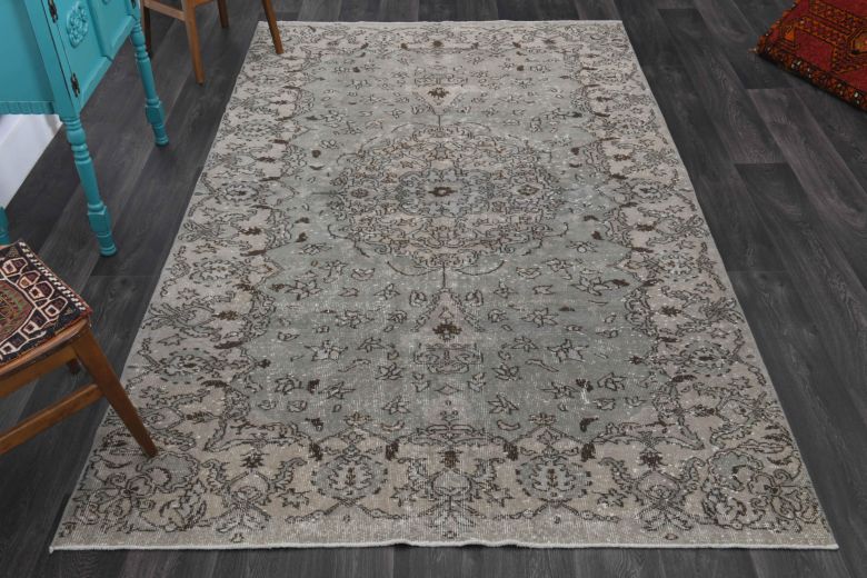 Turkish Anatolian Vintage Area Rug