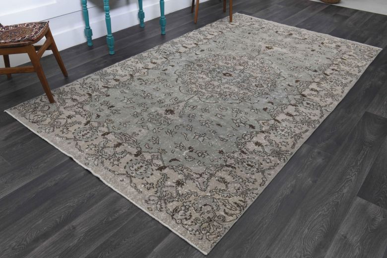 Turkish Anatolian Vintage Area Rug