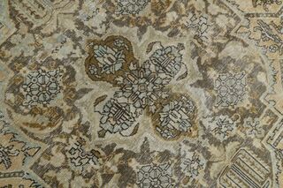 Vintage Hand-Knotted 10x12 Orange Persian Rug - Thumbnail