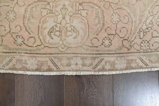 Vintage Hand-Knotted 10x12 Pink Persian Rug - Thumbnail