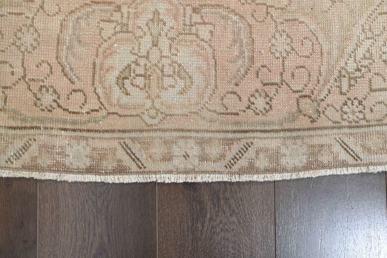 Vintage Hand-Knotted 10x12 Pink Persian Rug