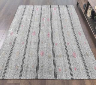 Mid Century Flatweave Carpet - Thumbnail