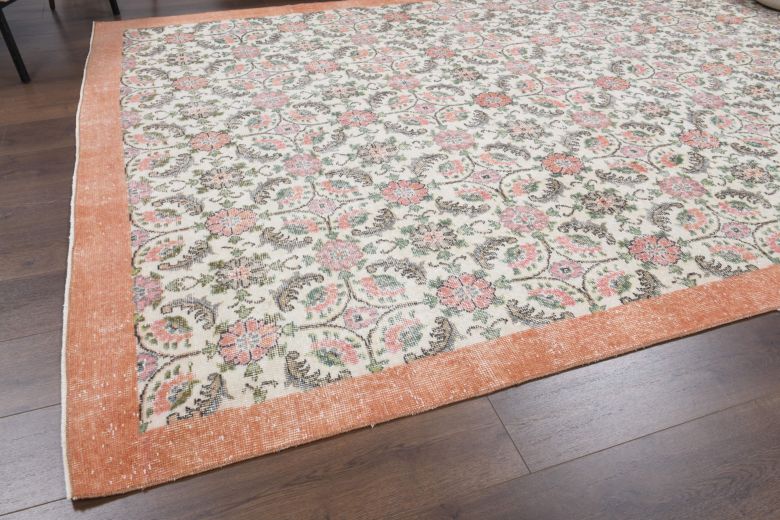 Vintage Large Area Rug