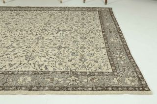 Vintage Beige Large Area Rug - Thumbnail