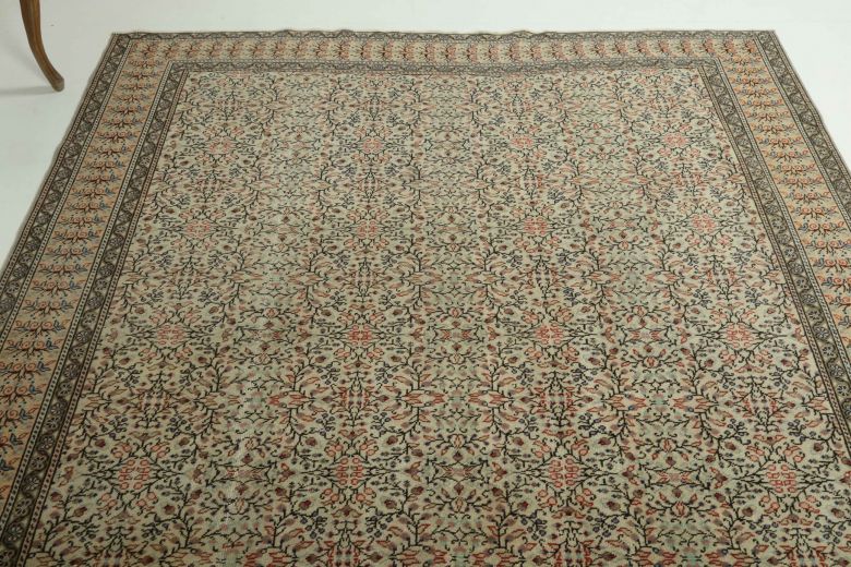 Vintage Oriental Large Area Rug