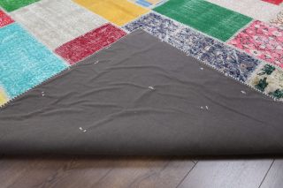 Vintage Patchwork Area Rug - Thumbnail