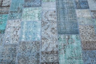 Vintage Patchwork Area Rug - Thumbnail