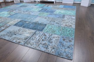 Vintage Patchwork Area Rug - Thumbnail