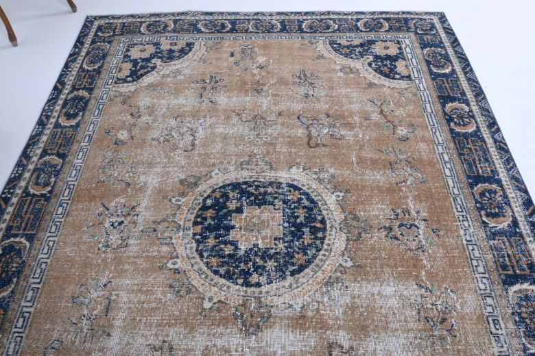 Vintage Large Area Rug