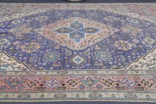 Heriz Style Vintage Large Area Rug - Thumbnail