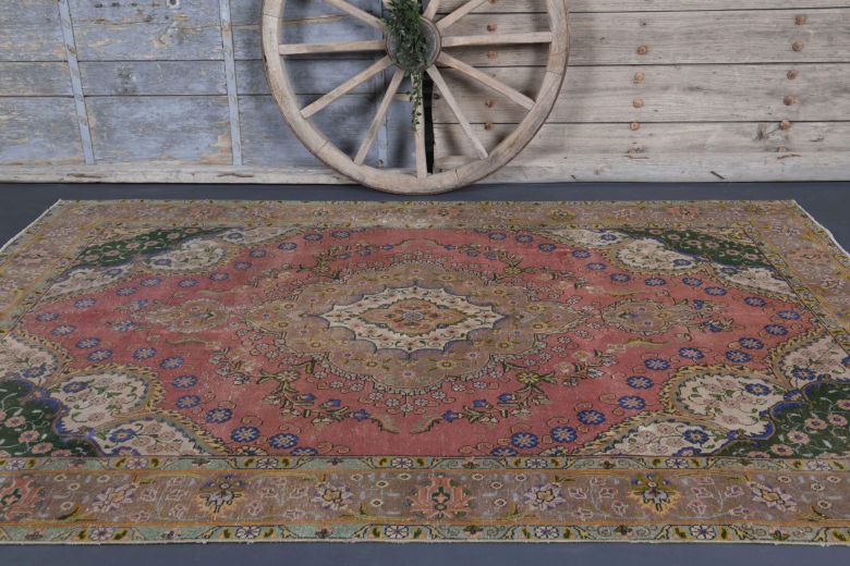 Vintage Large Area Rug