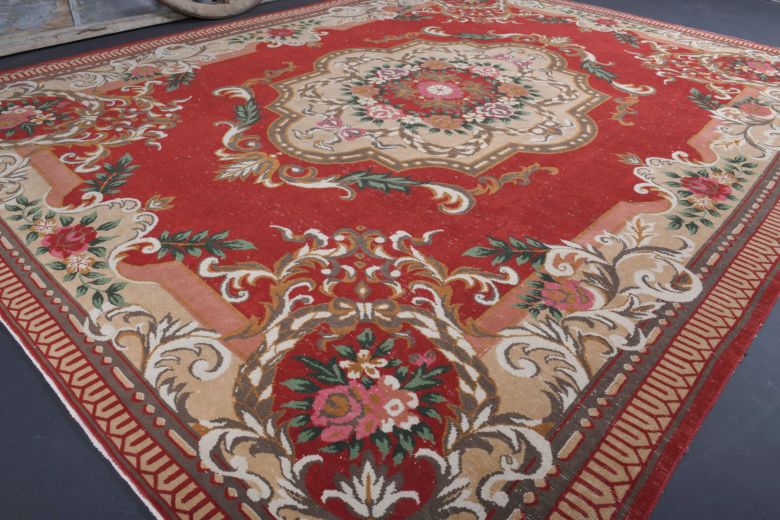 Vintage Extra Large Area Anatolian Rug