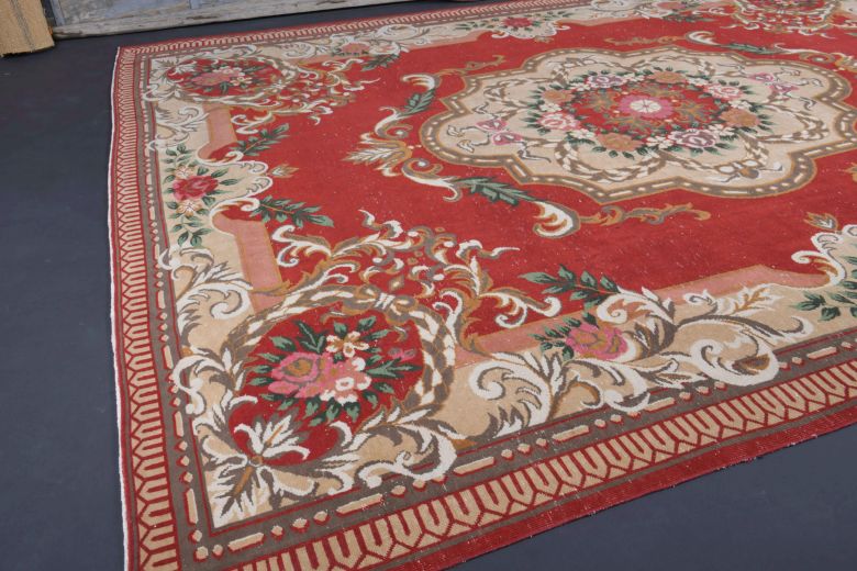 Vintage Extra Large Area Anatolian Rug