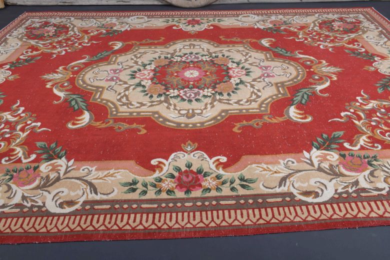 Vintage Extra Large Area Anatolian Rug