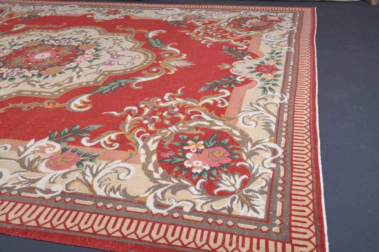 Vintage Extra Large Area Anatolian Rug