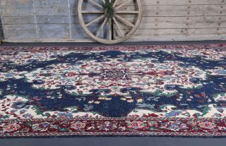 Vintage Large Area Rug - Thumbnail