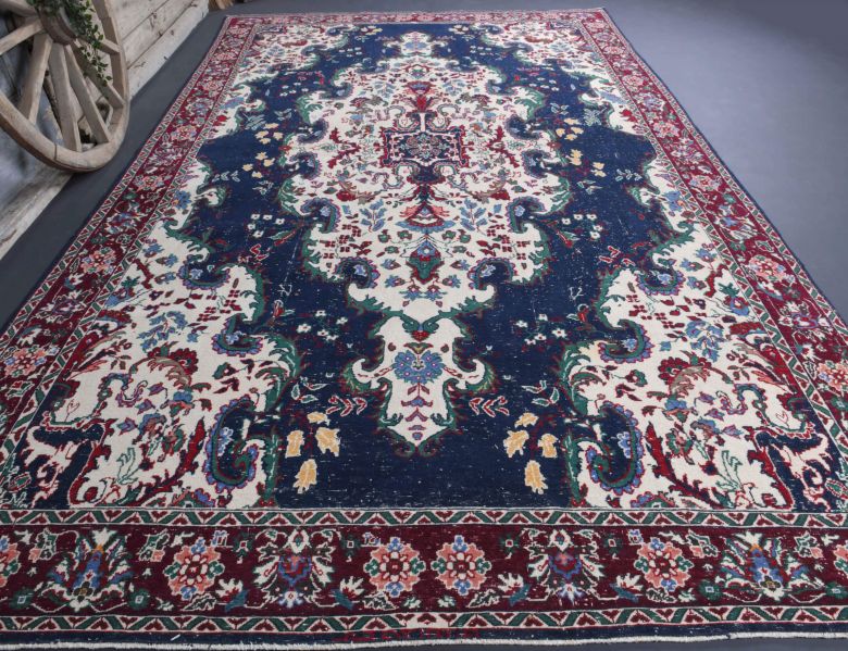 Vintage Large Area Rug