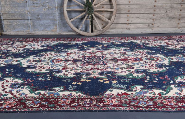 Vintage Large Area Anatolian Rug