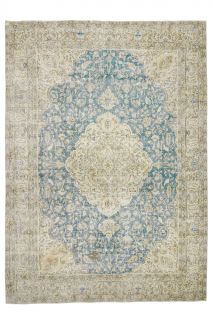 Persian Vintage Large Area Rug - Thumbnail