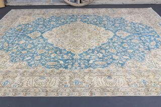 Persian Vintage Large Area Rug - Thumbnail