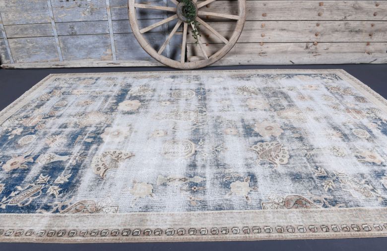 Distressed Area Rug