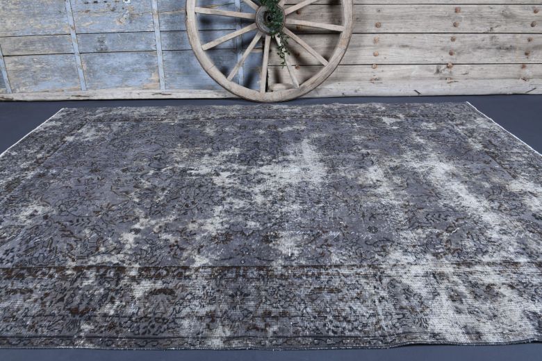 Vintage Distressed Area Rug