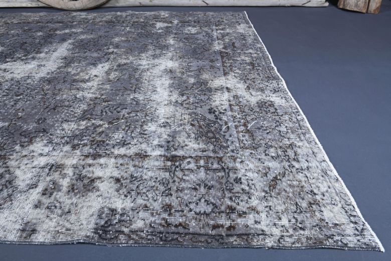 Vintage Distressed Area Rug