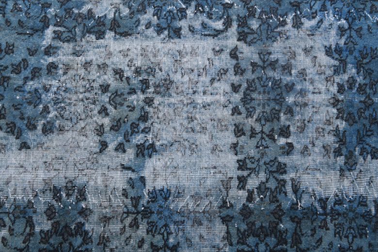 Vintage Distressed Blue Rug