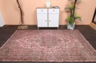 Persian Oriental Vintage Area Rug - Thumbnail