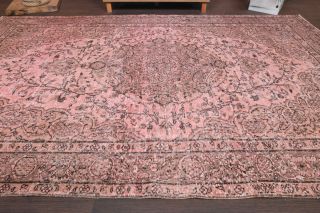 Persian Oriental Vintage Area Rug - Thumbnail