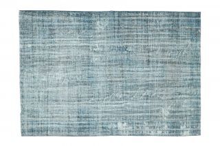 Blue Vintage Area Rug - Thumbnail