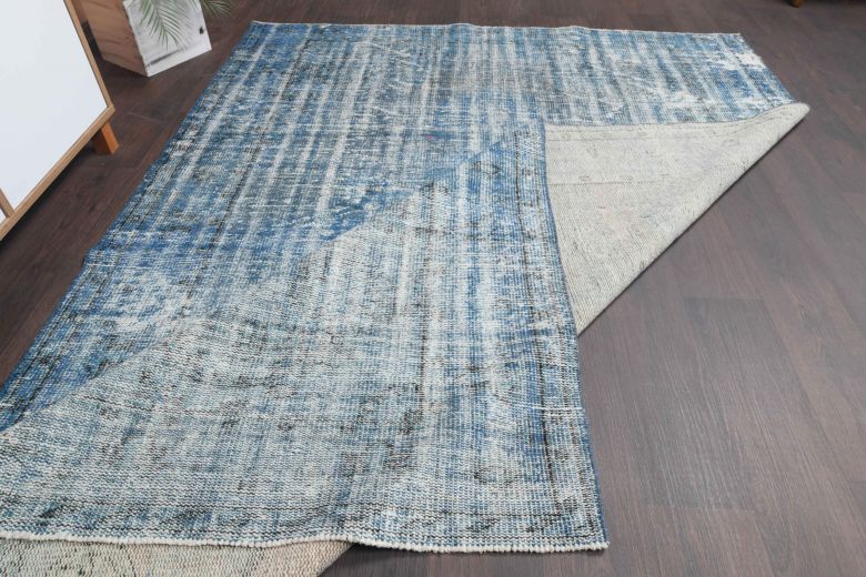 Blue Vintage Area Rug