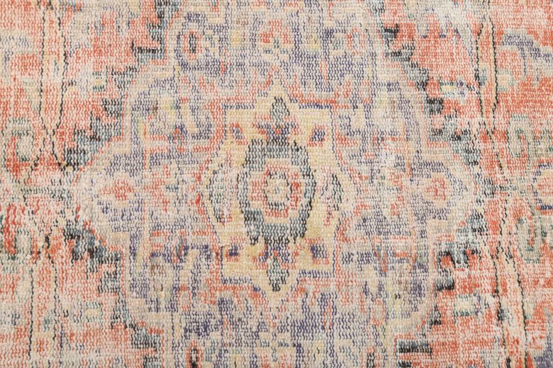 Vintage Orange Area Rug