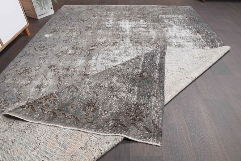 Distressed Vintage Area Rug