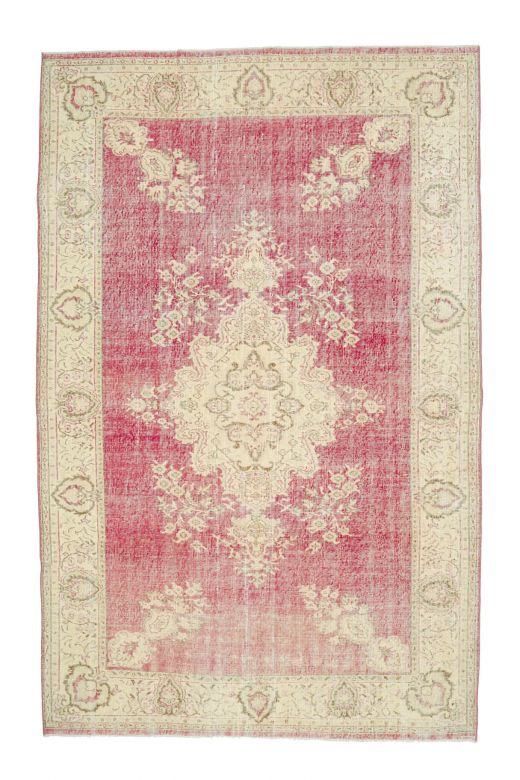 Turkish Oushak Vintage Area Rug