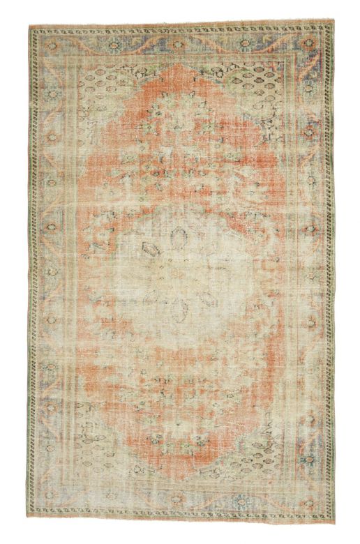 Vintage Oriental Area Anatolian Rug