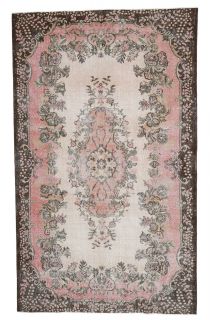 Vintage Oushak Area Rug - Thumbnail