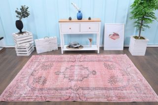 Vintage Turkish Anatolian Area Rug - Thumbnail