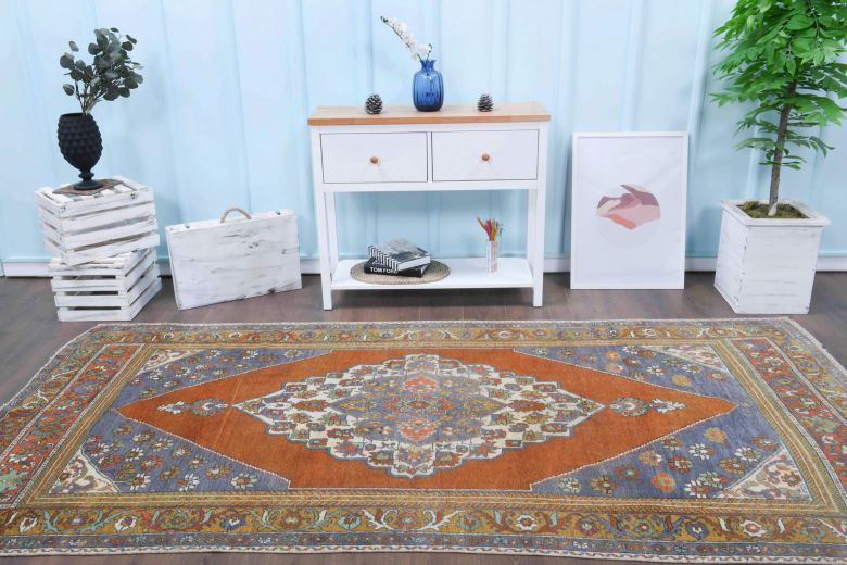 Anatolian Vintage Turkish Area Rug