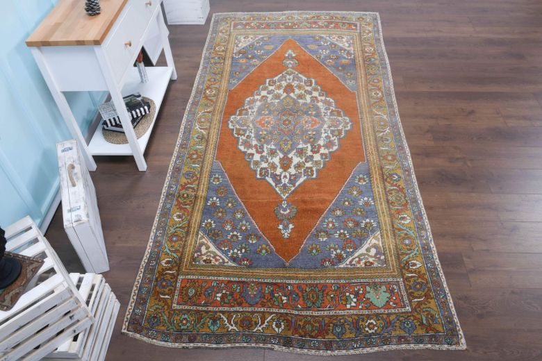 Anatolian Vintage Turkish Area Rug