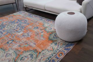 Vintage Oriental Area Rug - Thumbnail