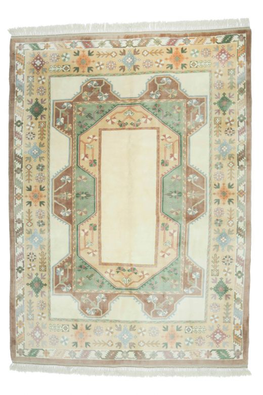 Vintage Turkish Milas Area Rug