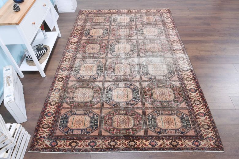 Vintage Large Area Rug