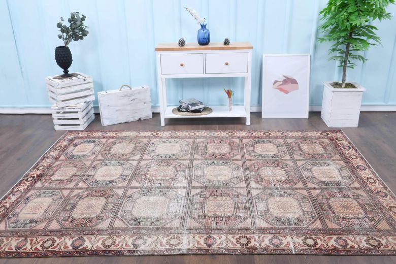 Vintage Large Anatolian Area Rug