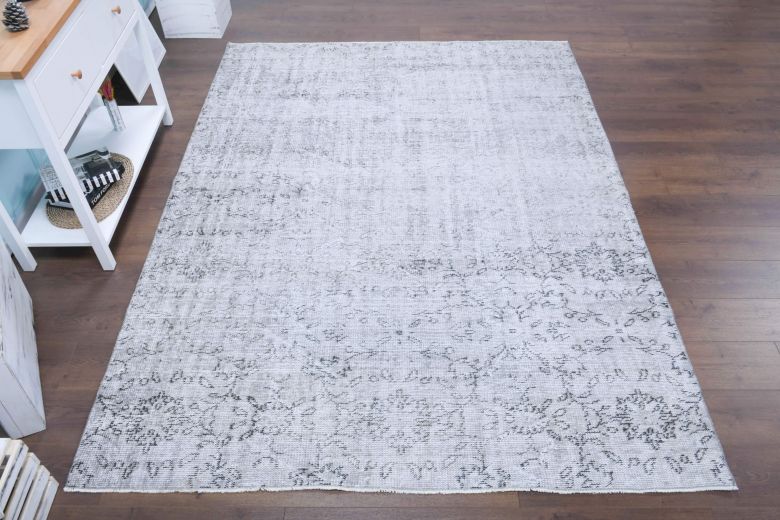 Vintage Area Anatolian Rug - 1950s -