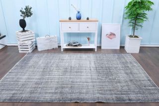 Vintage Turkish Area Anatolian Rug - Thumbnail